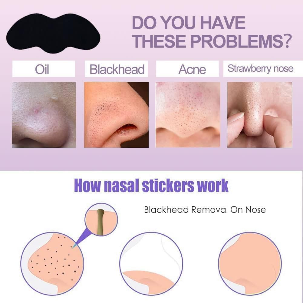 Deep Cleansing Blackhead Remover Strips (Pack of 10) bqu5q7-dm