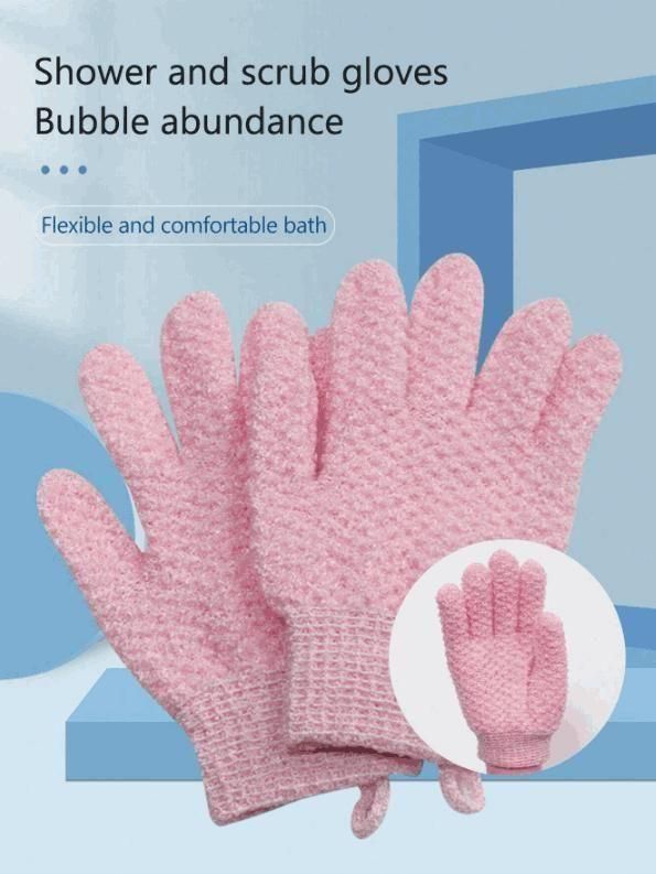 Five Figure Bath Gloves bqu5q7-dm