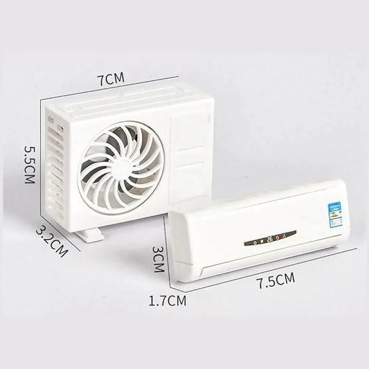 Miniature AC design Solar-Powered Car Air freshener Diffuser bqu5q7-dm