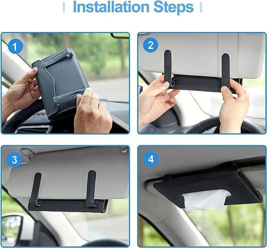 Automobile Car Sunshade Paper Towel Box bqu5q7-dm