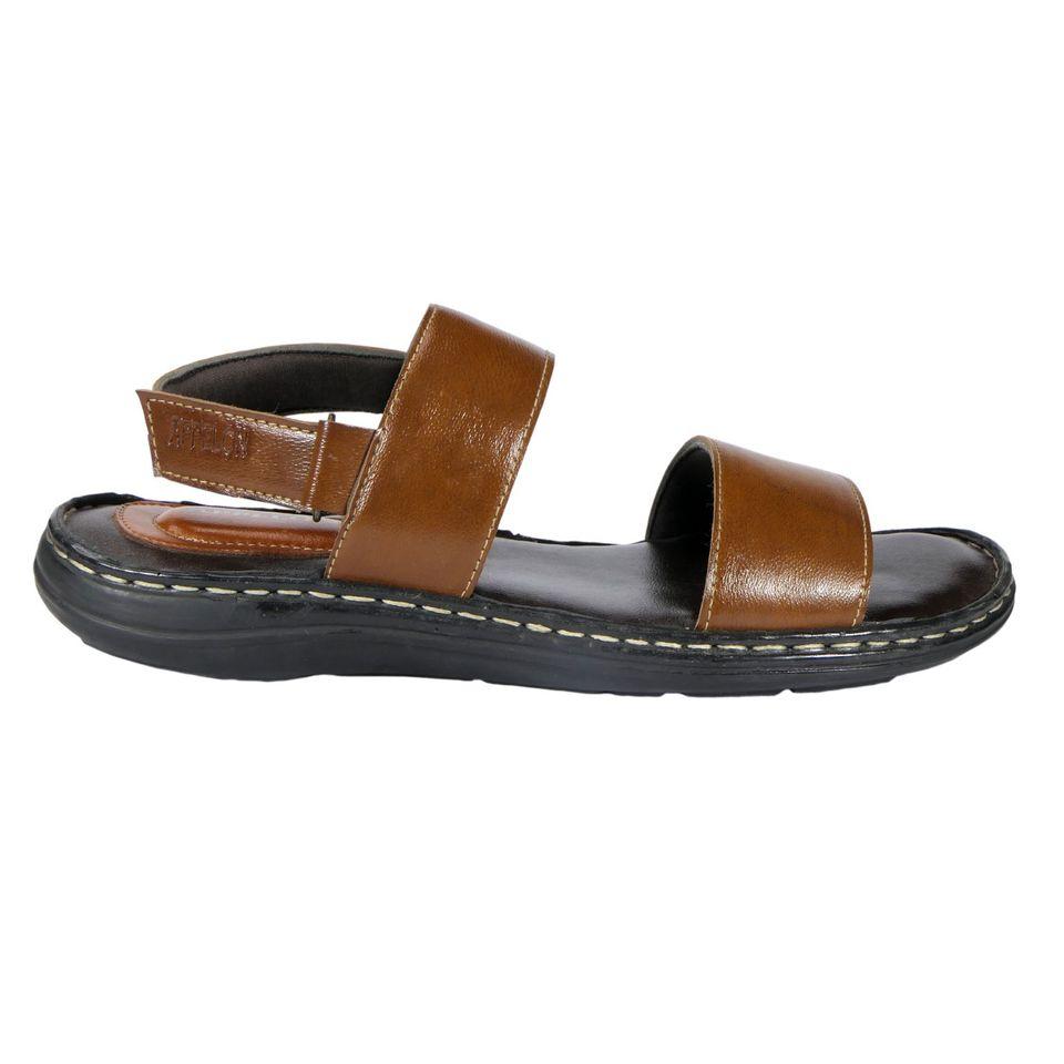 AM PM Men's Daily wear Leather Sandals bqu5q7-dm