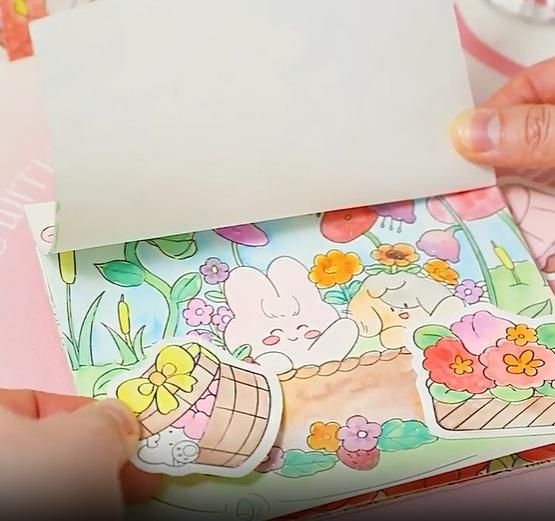 Cartoon Art Coloring Painting Set for Kid's bqu5q7-dm