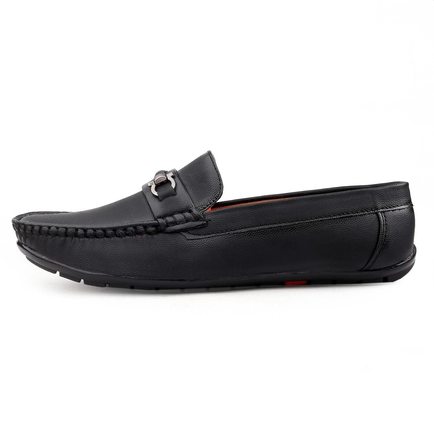 Black Vegan Leather Loafers bqu5q7-dm