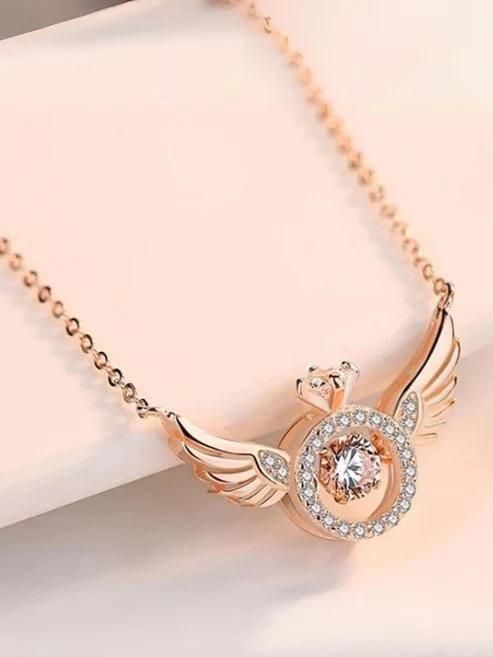 Elegant American Diamond Pendant With Chain bqu5q7-dm