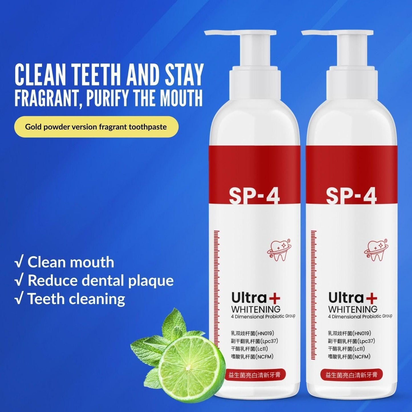 SP-4 Ultra+ Whitening Teeth (Pack of 1) bqu5q7-dm