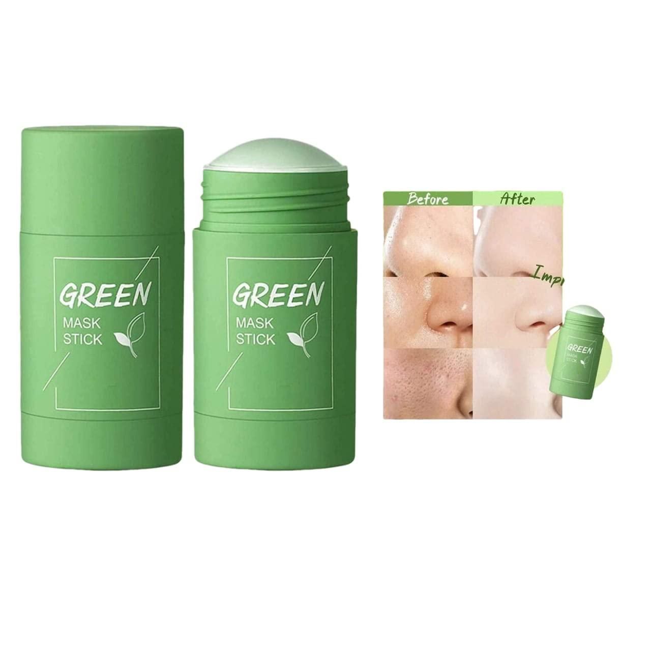 Green Tea Herbal Mask Stick Cream for Removes Blackheads bqu5q7-dm