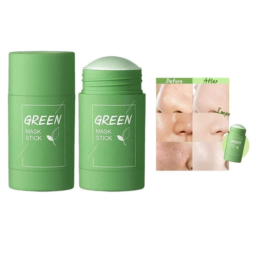 Green Tea Herbal Mask Stick Cream for Removes Blackheads bqu5q7-dm
