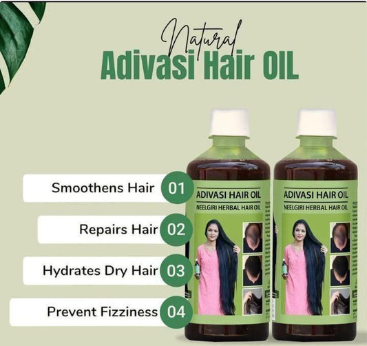 Adivasi Neelgiri Herbal Hair Oil 125ML (Pack of 2) bqu5q7-dm