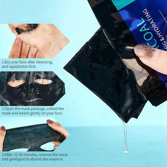 Charcoal facial mask (Pack of 1) bqu5q7-dm