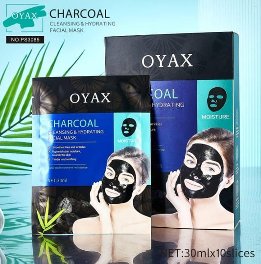 Charcoal facial mask (Pack of 1) bqu5q7-dm
