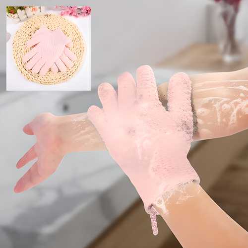 Five Figure Bath Gloves bqu5q7-dm