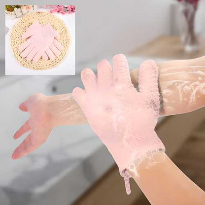 Five Figure Bath Gloves bqu5q7-dm