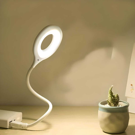 LED Light Flexible USB Clip-On Desk Table Reading Desk Lamp 20 LED bqu5q7-dm