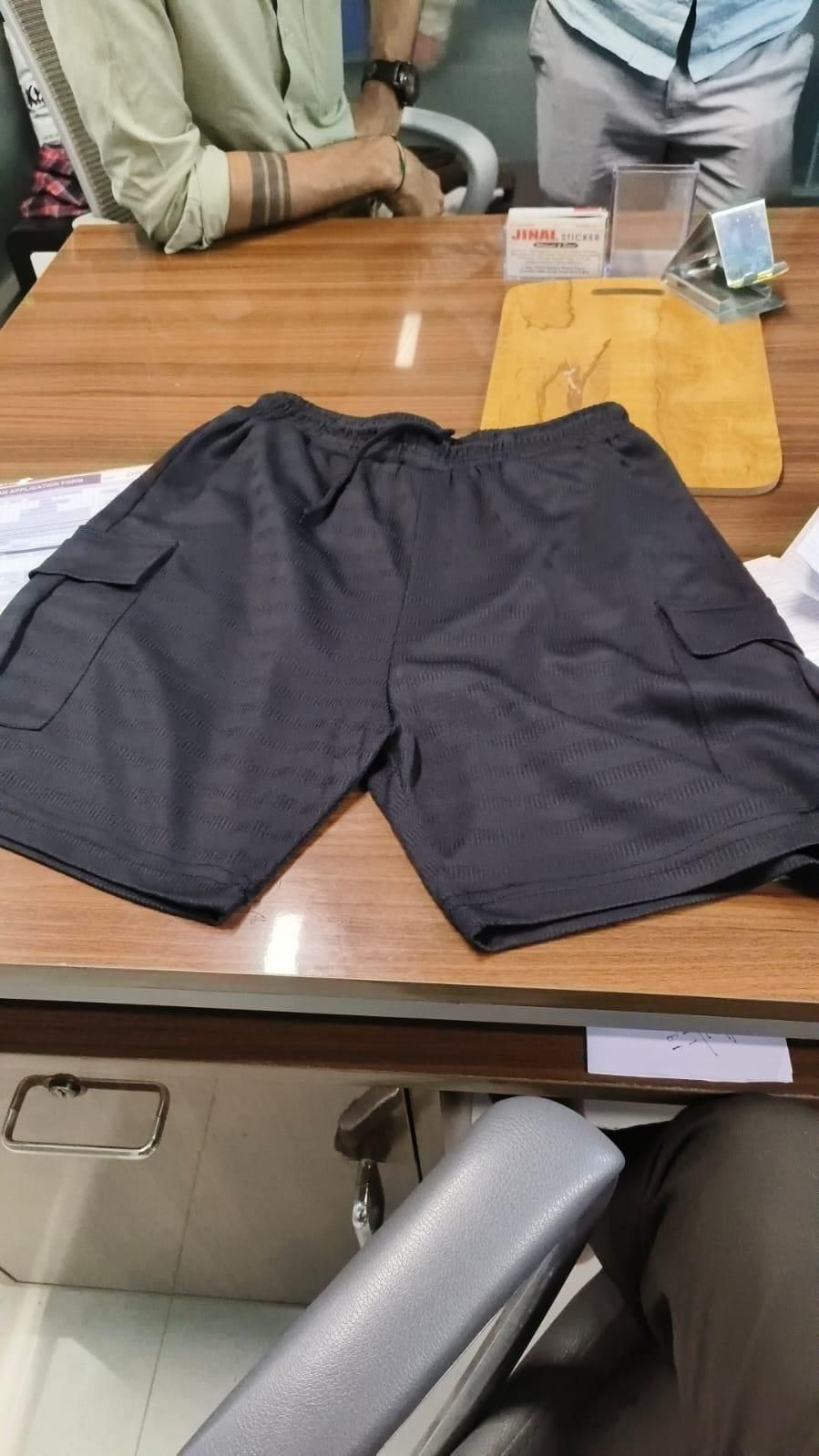 Men's Cotton Casual Cargo Shorts Pack of 3 bqu5q7-dm