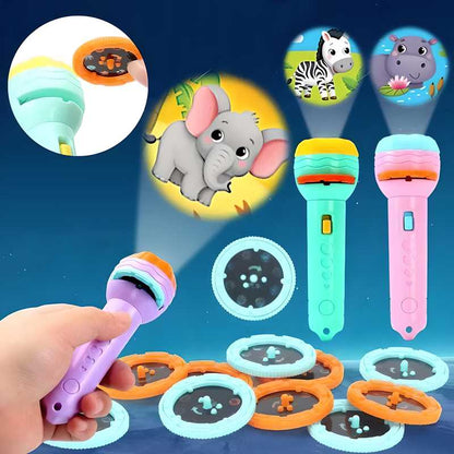 Slide Flashlight Torch Education Learning�Kids Toy bqu5q7-dm