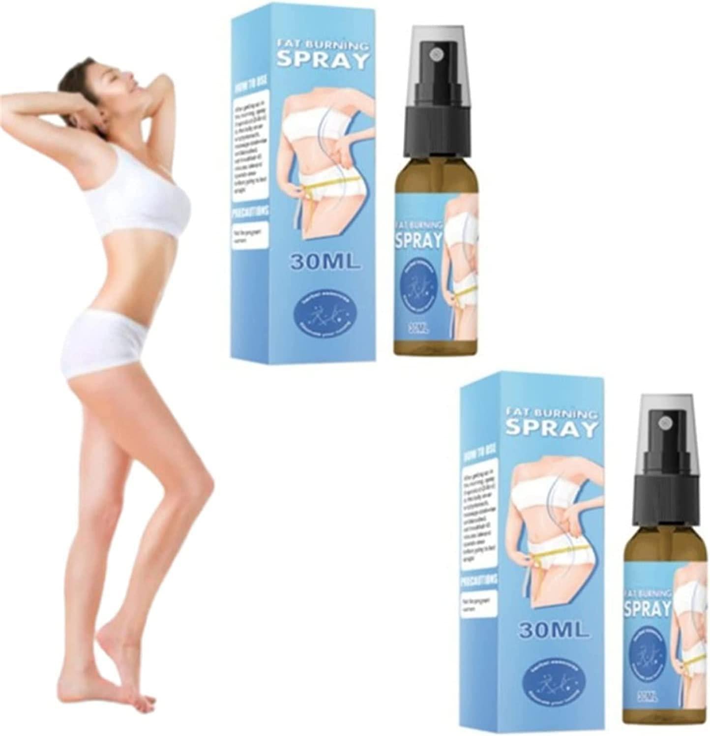 Fat Burner Slimming Spray 30 ml (Pack of 2) bqu5q7-dm