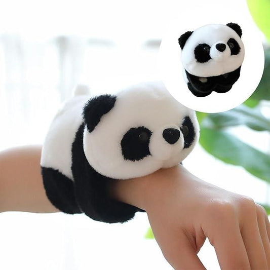 Unisex Stuffed Animal Slap Bracelets Plush Panda bqu5q7-dm