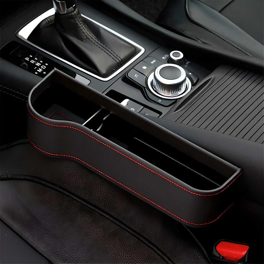Automobiles Car Seat Gap Filler Organizer, Multifunctional Car Seat Organizer (PU Leather) bqu5q7-dm