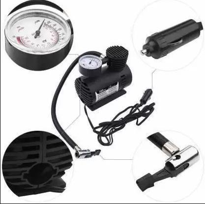 Electric Air Compressor Inflator Pump for car, Bike, tubeless tyre. 12V 300 PSI air Pump for Bicycle, Football, Basketball bqu5q7-dm