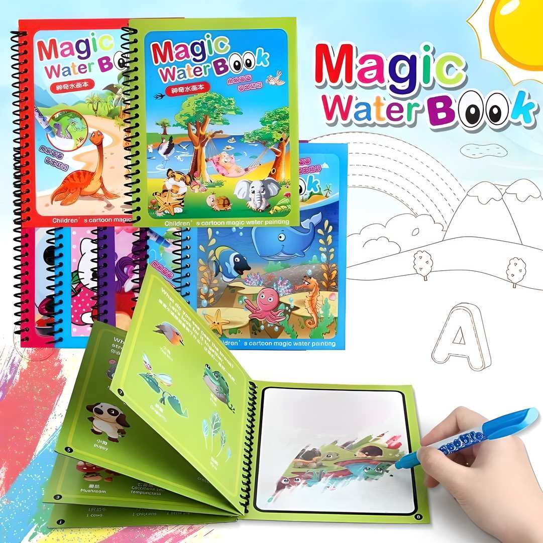 Reusable Magic Water Quick Dry Book bqu5q7-dm