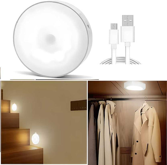 Motion Sensor Light for Home with USB Charging Wireless Self Adhesive LED Night Light bqu5q7-dm