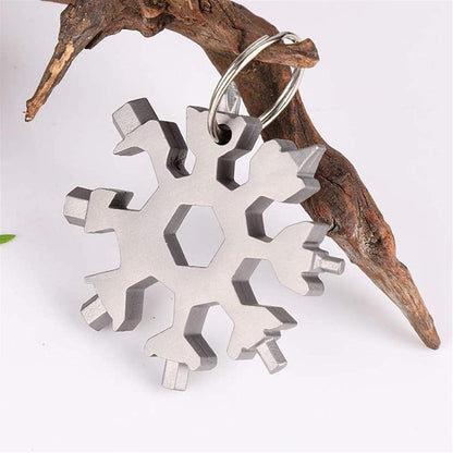 Screwdriver Tool-18 in 1 Multi-Purpose Snowflake Shaped Stainless Steel Screwdriver Tool bqu5q7-dm