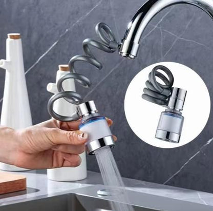Kitchen Faucet Extender with Filter Flexible Hose Big Boost Universal Bath Tap bqu5q7-dm