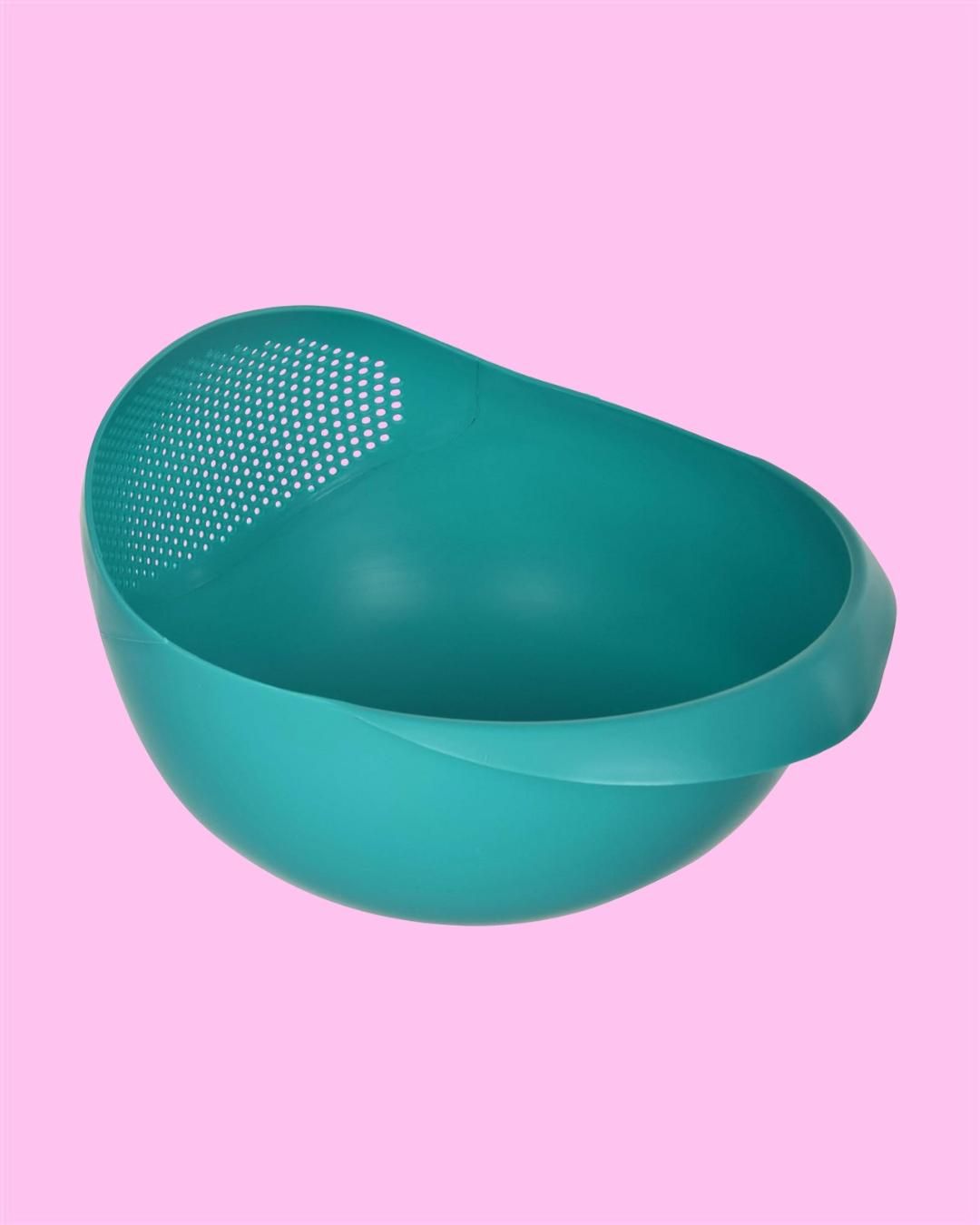Food Washing Bowl and Strainer (Assorted Color) bqu5q7-dm