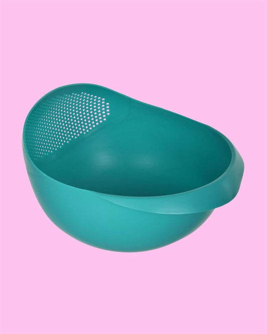 Food Washing Bowl and Strainer (Assorted Color) bqu5q7-dm