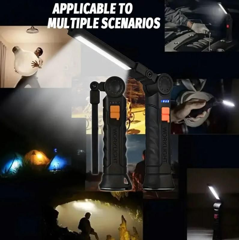 Magnetic LED COB Light USB Rechargeable bqu5q7-dm