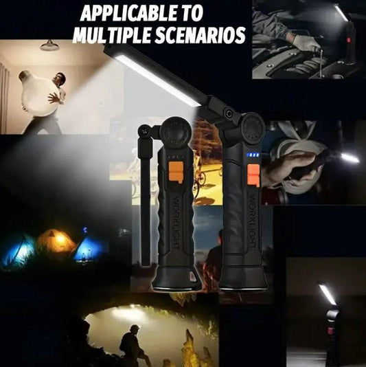 Magnetic LED COB Light USB Rechargeable bqu5q7-dm