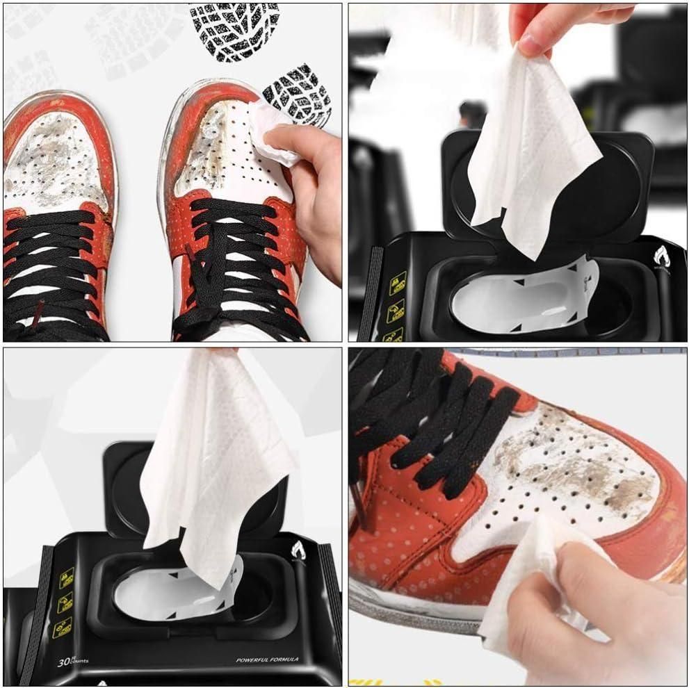 Natural Sneaker & Shoe Cleaner Wipes - 1 Packs of 80 bqu5q7-dm