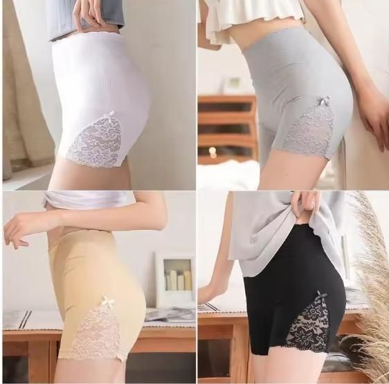 Women Summer Underpants Lace Safe Panties Thin Slim Fit Seamless Breathable Short Pants bqu5q7-dm