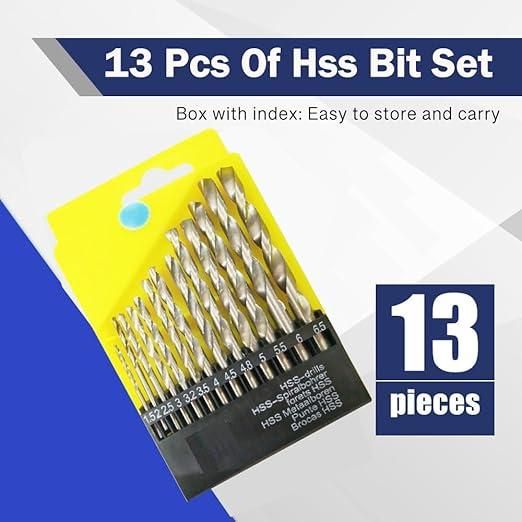 Drill Bit Set 13-Piece bqu5q7-dm