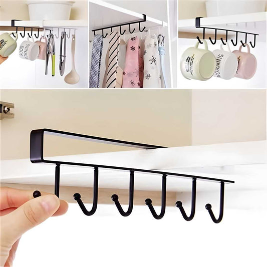 Mug Cups Wine Glasses Storage Hooks Kitchen bqu5q7-dm