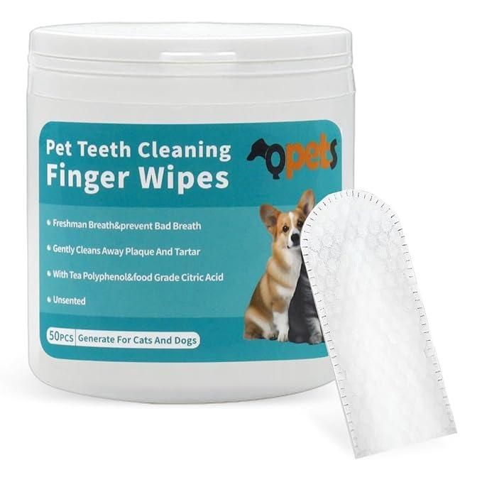 Disposable Dental Finger Wipes For Pets bqu5q7-dm