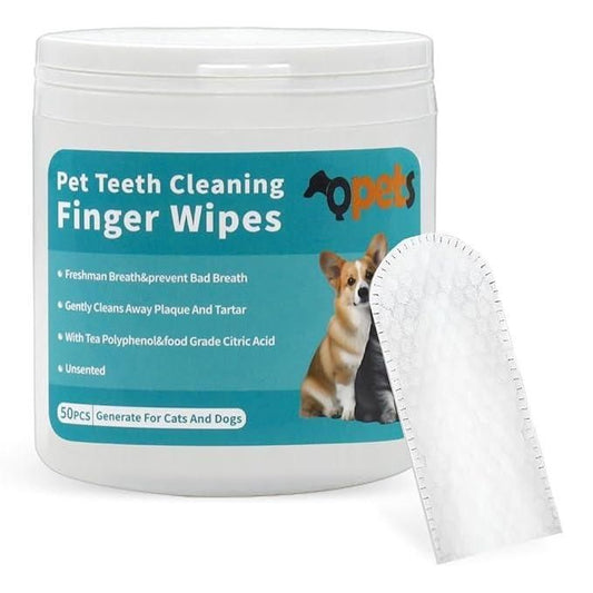 Disposable Dental Finger Wipes For Pets bqu5q7-dm