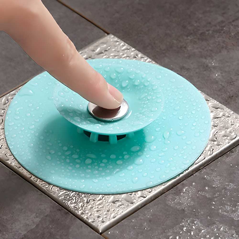 Silicone Household Kitchen Sink Strainer (Random Color) (Pack of 3) bqu5q7-dm