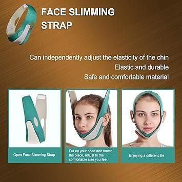 V-Shaped Line Chin Up Face Lift UP Strap bqu5q7-dm