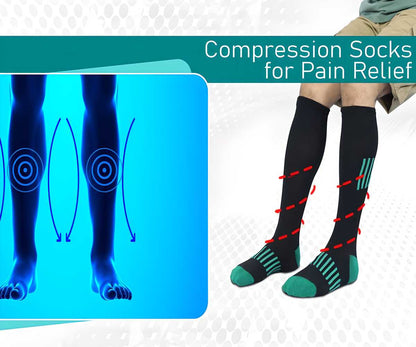 Thermal Knee High Warm Socks bqu5q7-dm