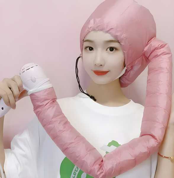 Hair Dryer Hooded Diffuser Cap for Curly, Speeds Up Drying bqu5q7-dm