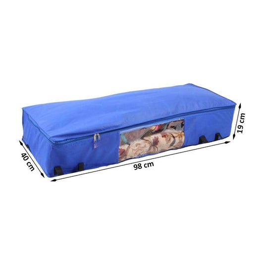 Storage Bag - Foldable Long Underbed Storage Bag Pack of 3 bqu5q7-dm