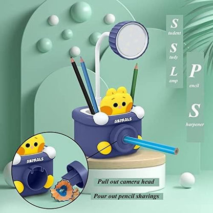 Table Lamp - Desk Lamp with Pen Holder & Sharpener bqu5q7-dm