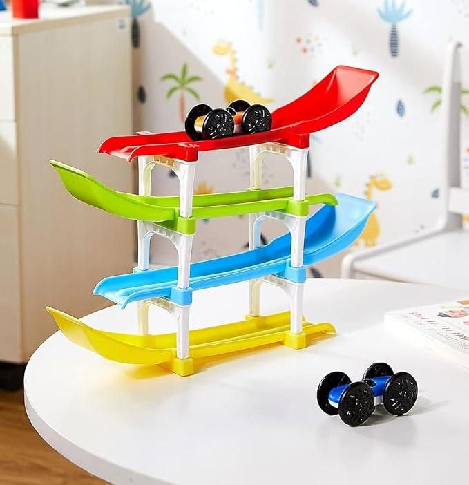 Ramp Racer , Multi level Ramp Racing Car Toy Set bqu5q7-dm