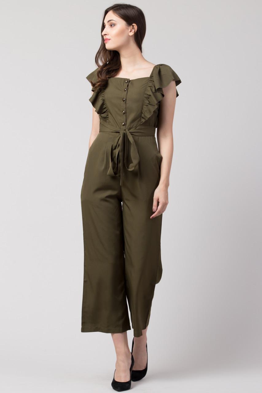 Verve Studio Polyester Solid Jumpsuit bqu5q7-dm