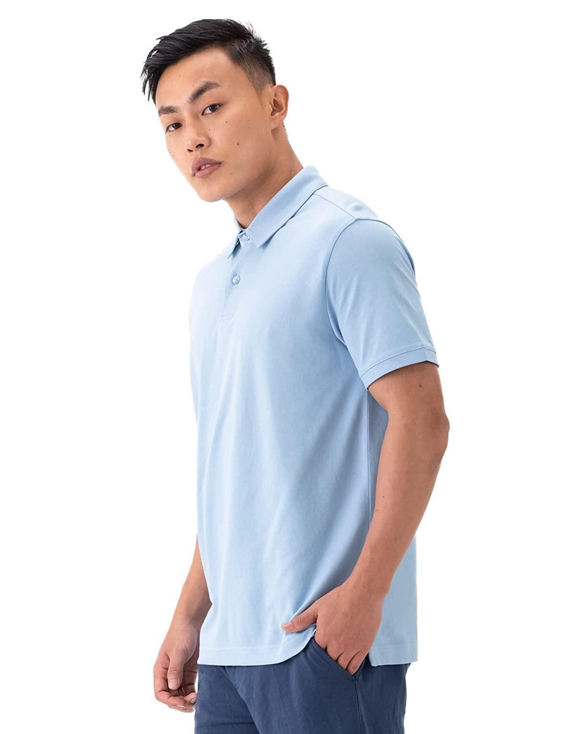 Matty Solid  Half Sleeves Polo Neck Mens T-Shirt - Pack of 4 bqu5q7-dm