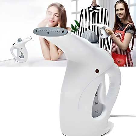 Fast Heat-up Portable Handheld Garment/Facial Vapor Steamer Iron Brush for Home and Travel Handy (Multicolour) bqu5q7-dm