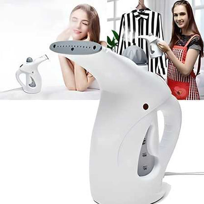 Fast Heat-up Portable Handheld Garment/Facial Vapor Steamer Iron Brush for Home and Travel Handy (Multicolour) bqu5q7-dm