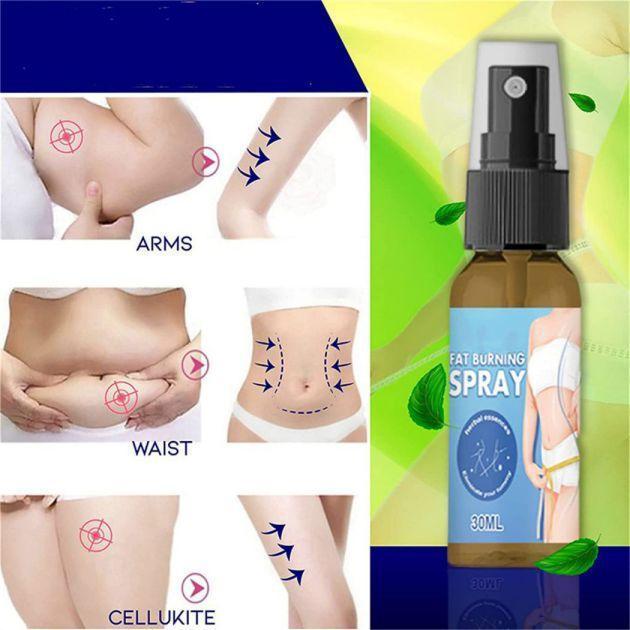 Fat Burner Slimming Spray 30 ml (Pack of 2) bqu5q7-dm