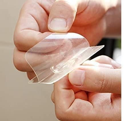 Self Adhesive Hooks for Wall Heavy Duty Strong Nail Free for Hanging Photo Frame Hook (Pack of 10) bqu5q7-dm